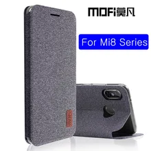 Чехол для xiaomi mi 8, чехол для xiaomi mi 8 SE, откидная крышка, тканевый защитный чехол, подставка, capas MOFi, xiaomi 8 Explorer Version, чехол