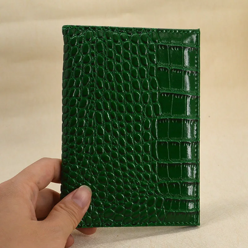 Женская Обложка для паспорта, модный органайзер для путешествий для паспорта, держатель высокого качества из искусственной кожи, чехол для документов, Passaporte - Цвет: Зеленый