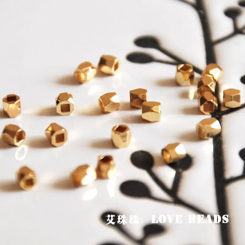 Wholesale 10 Pcs/lot Gold Color Golden Spacers Jewelry Making Craft