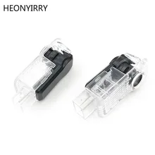 2x For AUDI Car Door LED CIRCLE Ghost Shadow Light Audi Logo Projector Courtesy Lights Auto