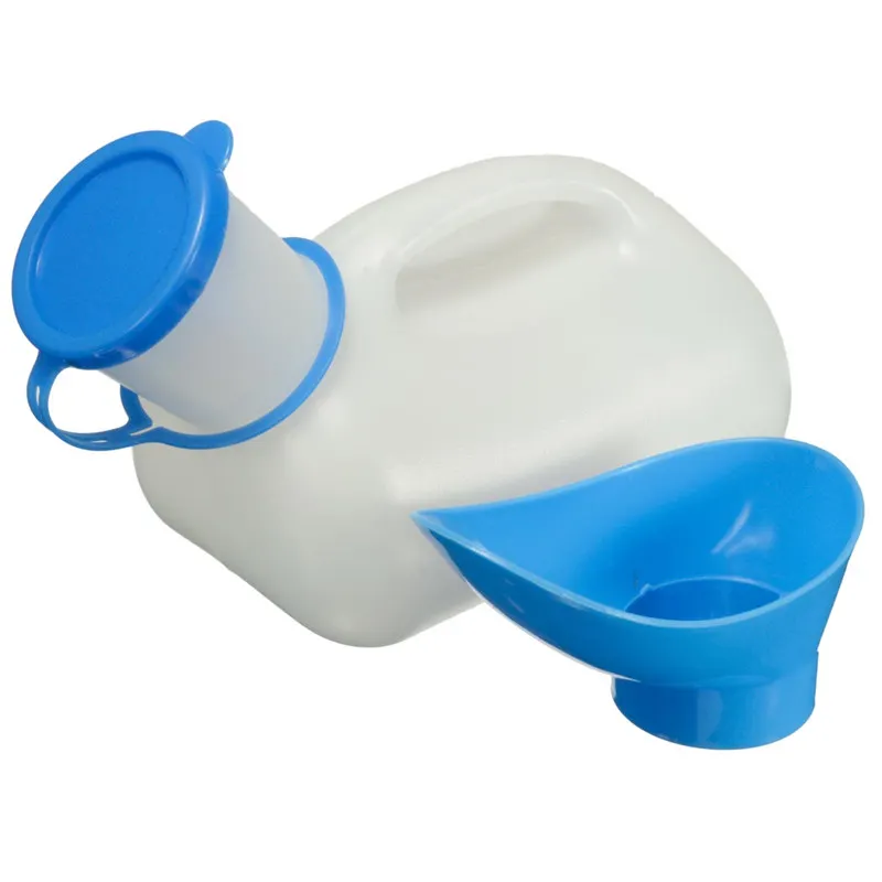 Plastic Unisex Portable Mobile Urinal Toilet Car Journey Travel Male