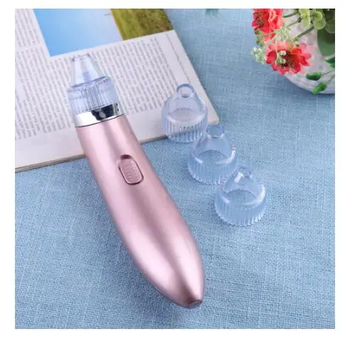 

Beauty equipment facial pore cleaner vacuum suction Electronic Blackhead Removing Machine Cleaner Utensil Extractor Skin Care