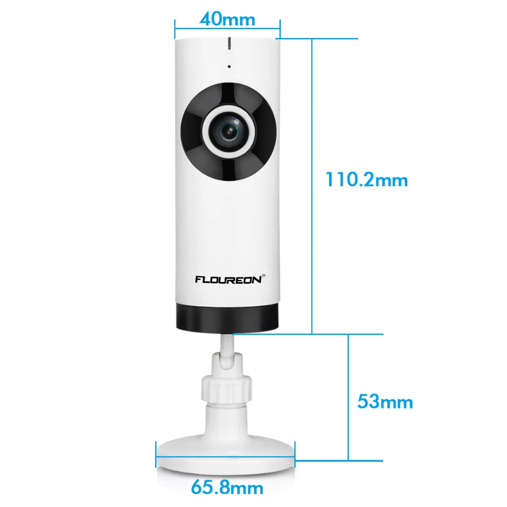 Floureon 720 P HD Беспроводная ip камера Wi Fi видеонаблюдения безопасности Двусторонняя