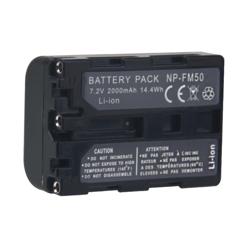 Hot Sale 1pcs NP FM50 NP FM50 NPFM50 Rechargeable Camera