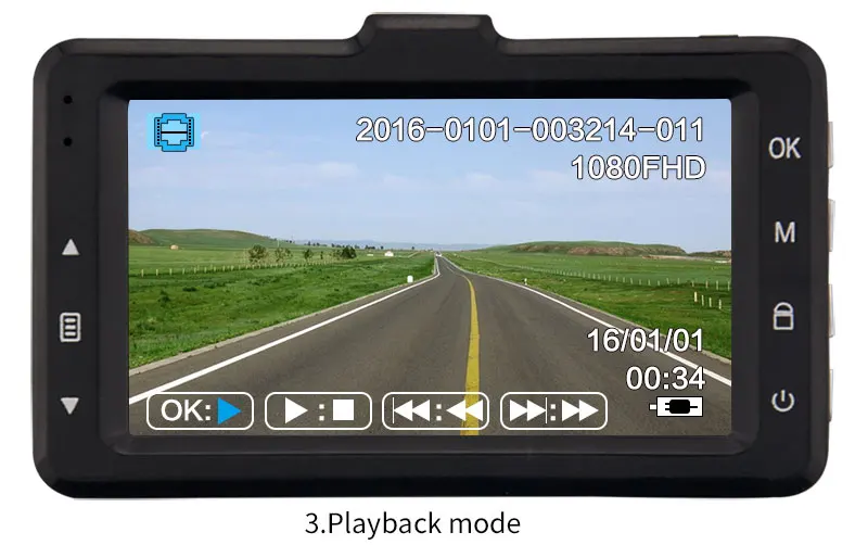 Novatek 96655 Dash камера Full HD 1920x1080P 30fps Автомобильный видеорегистратор 3,0 дюймов Автомобильная камера ночного видения Видео Регистратор