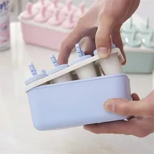 Хороший многоразовый Лед Крем формовочная Коробка лоток для кубикового льда замороженные формы для мороженого льда производитель кубиков льда леденец формы кухонные инструменты