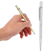 Металлический корпус надпись 14 см x 8 мм наконечник инструменты для скрайберга 1 шт. Вольфрамовая сталь наконечник разметочный карандаш маркировка гравировальные инструменты металлический корпус