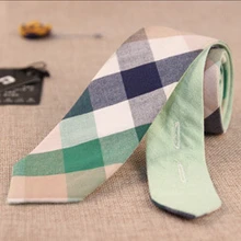 Клетчатый галстук зеленый маркас мужской галстук Двусторонний хлопок Мужские галстуки платье плед Gravatas Masculinas клетчатый галстук зеленый