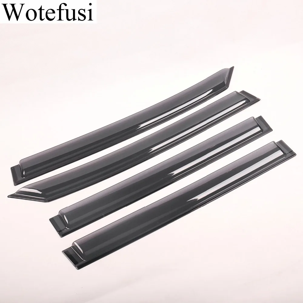 Wotefusi Window Visors Sun Rain Guard Side Vent Deflector For 2016 2017