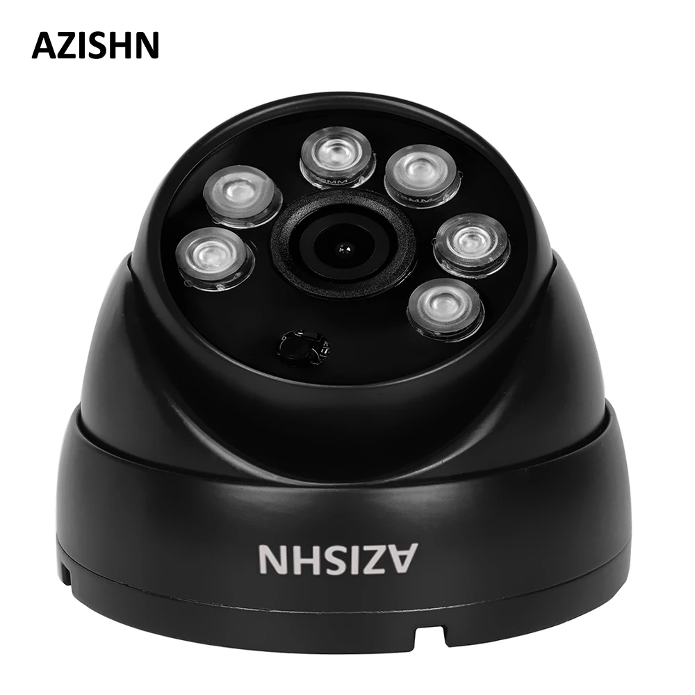 

H.265 IP Camera 2MP 1/2.7" F22 Hi3516CV300 25FPS DC12V/48V PoE ONVIF Motion Detection IP66 Metal DOME Outdoor CCTV Camera Black