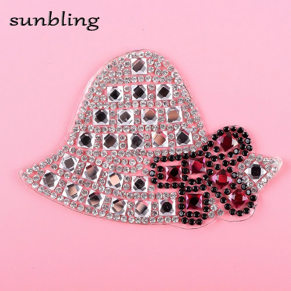 Buy promotion new design patches hot appliqued DMC