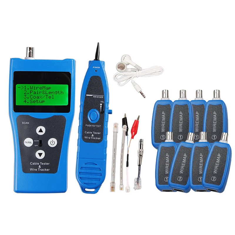 NF 388 Network Cable Tester LAN RJ45 RJ11 USB Cable Tester Cable & Wire
