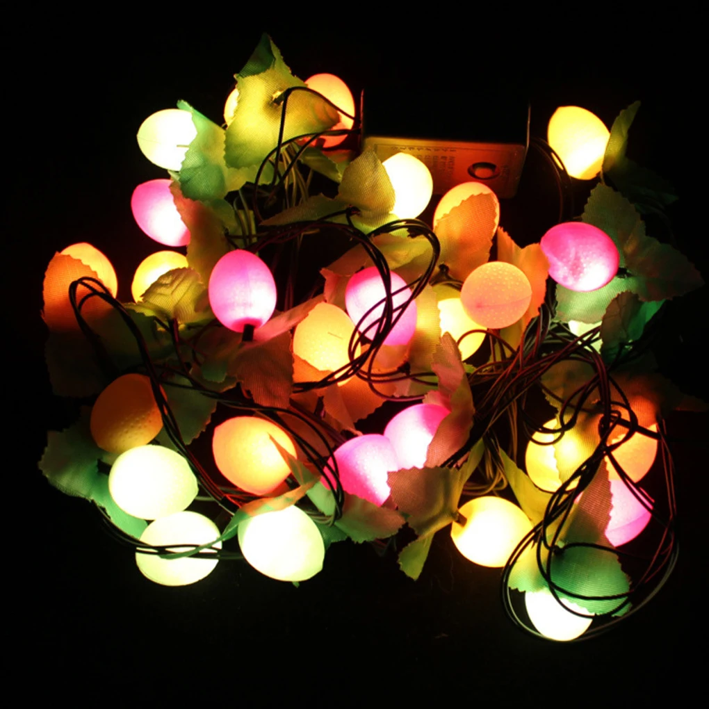 hot sale 3m christmas tree decoration festive lantern fruit led lamp christmas tree lantern lights