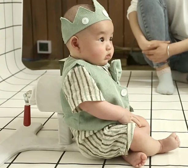 Photography auxiliary props convenient free support chair baby assisted real scene newborn photography props studio accessories