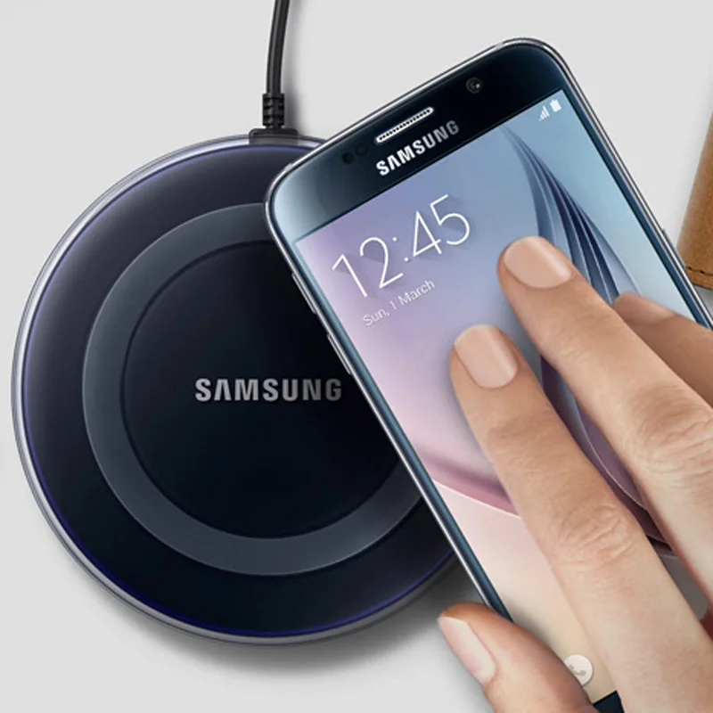 QI беспроводной зарядное устройство Pad EP-PG920I для samsung Galaxy S8 S8Plus S7 S7edge G9300 S6 S6edge note9 iphone X