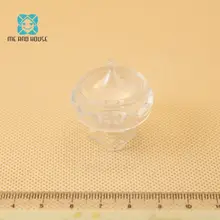 Кукольный домик миниатюрная банка для конфет Нежный Прозрачный мини-лоток маленькие куклы Фруктовая тарелка 1/12 весы