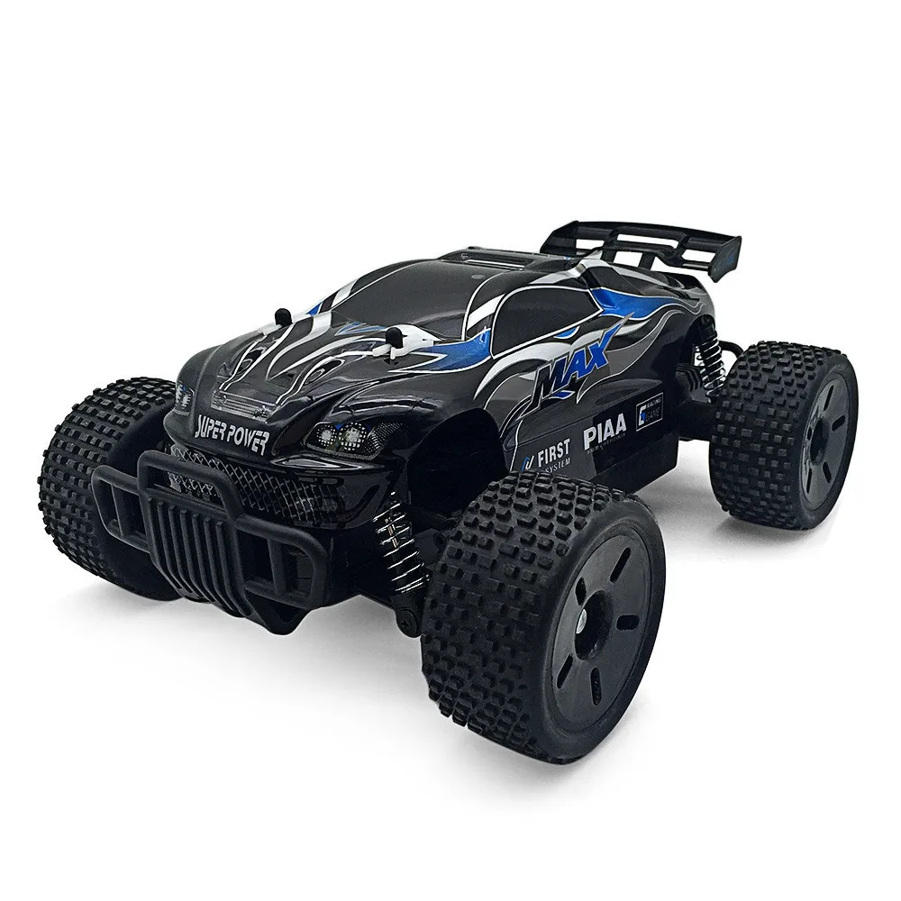 

HUANQI 543 Off-road RC Cars 1:16 Scale Tires High Speed Shockproof Rubber wheels 2.4G 2CH 2WD Racing Car Vehicle Children Gift