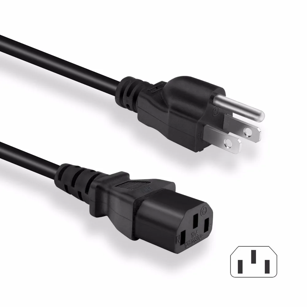 

UL Listed 3 Prong 6FT AC Power Cord Compatible With ION iPA76C iPA76A iPA76S IPA23 Block Rocker Block Party Live Job Rocker
