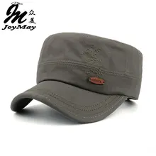 Joymay сезон: весна–лето человек вышивка Бейсбол cap Регулируемая flat cap Мода Досуг Повседневная бейсболка шапка P006
