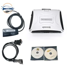 Para hyster yale empilhadeira caminhão diagnóstico scanner yale ferramenta de serviço de computador ifak pode ferramenta de interface usb com cf19 portátil