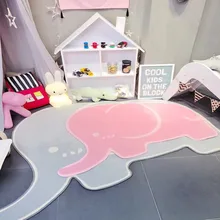 Ковры в форме слона для гостиной, детской спальни, коврики и ковры для детей, игровой коврик, детский коврик для Кабинета