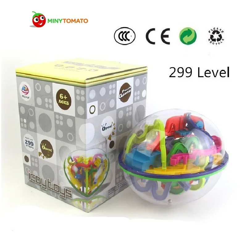 2018 299 level 3D Magic Maze Ball magical intellect ball educational