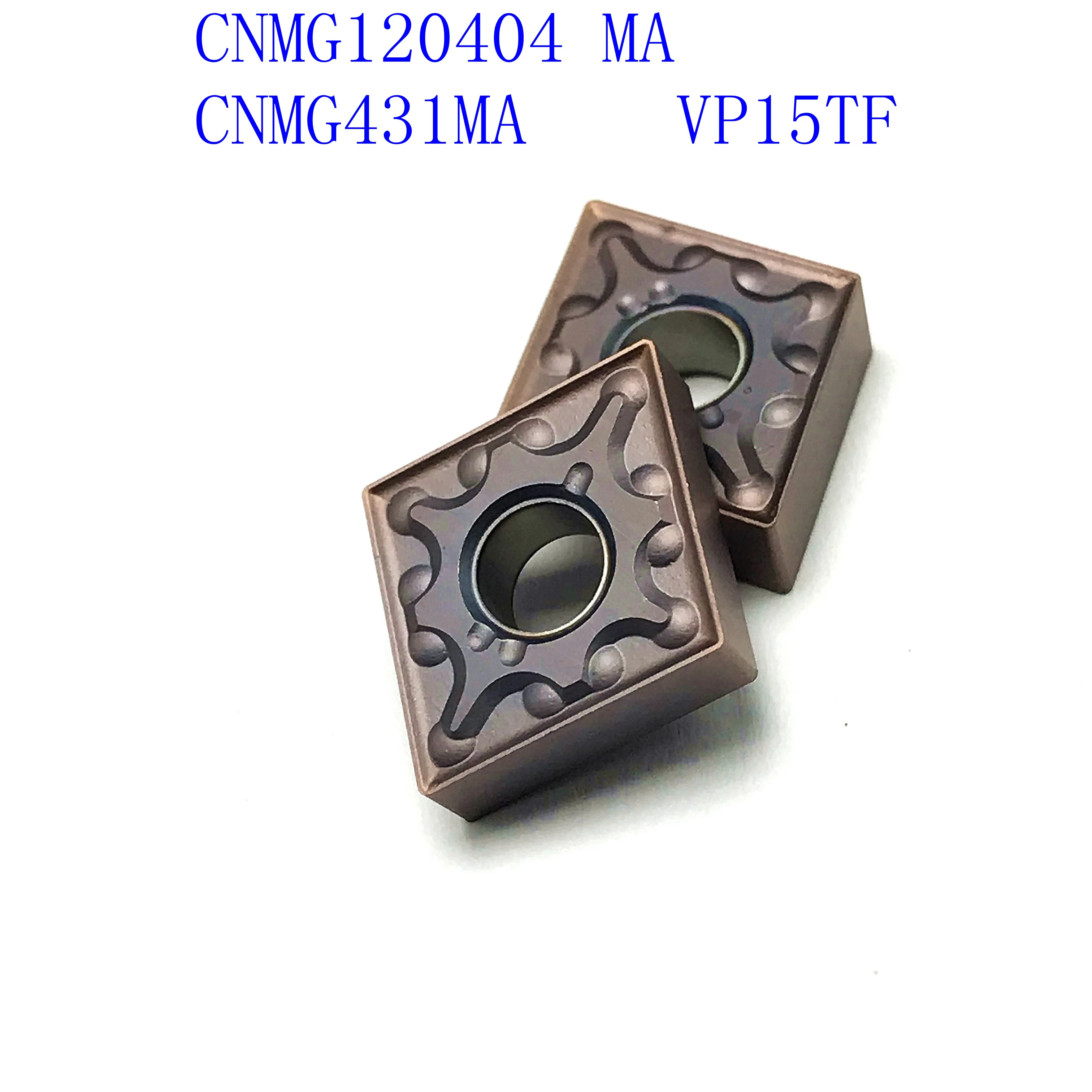 

20PCS CNC Lathe Tool CNMG120404/CNMG431 MA VP15TF / UE6020 External Turning Tool, Carbide Insert Milling Insert