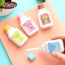 1 х милая лента для коррекции молока Материал escolar kawaii Канцелярские Принадлежности для офиса школьные принадлежности papelaria 6 м