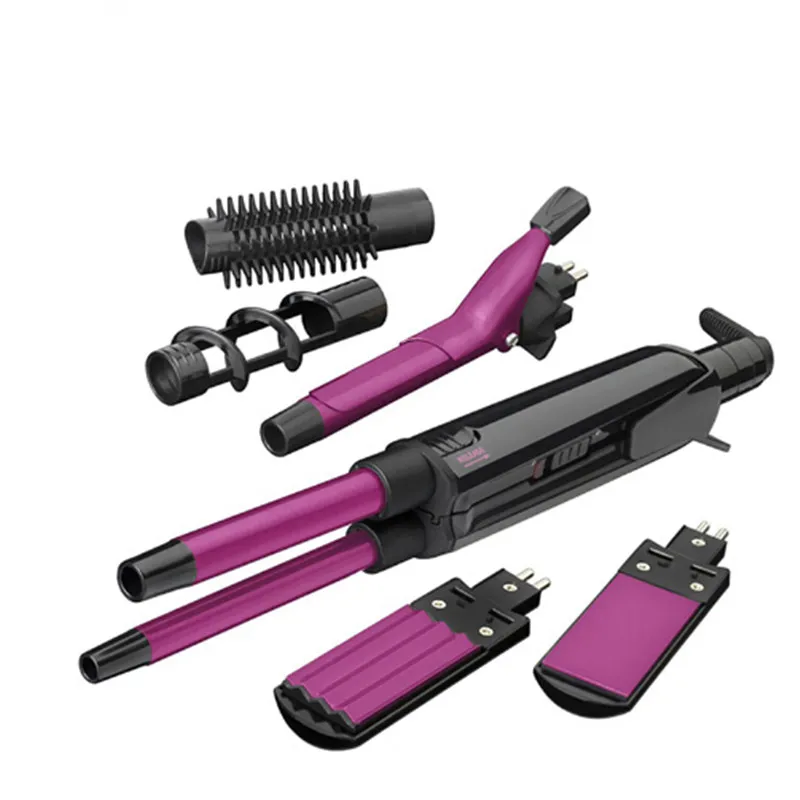12 in 1 Hair Curling Iron hair Straightener Comb Multi Functional