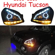 HID, 2005~ 2009, автомобильный Стайлинг, Tucson фара, Solaris, accent, Elantra, Genesis, i10, i20, santa fe, lantra; Tucson фара