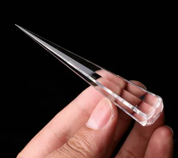 

18g Natural Clear Vogel Style Quartz Crystal 8 sided Point Superb Healing