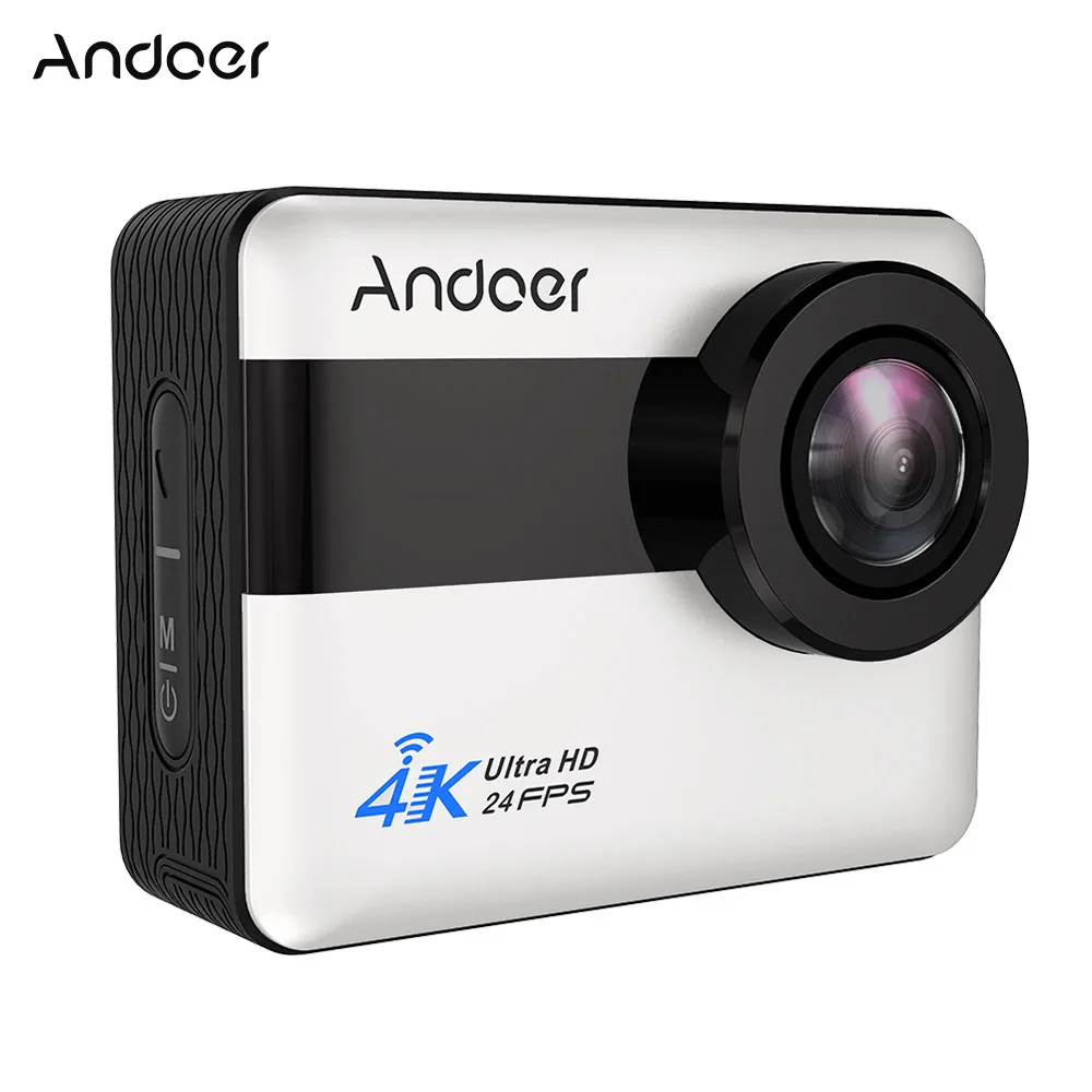 Andoer 4 K WiFi Спортивная экшн-камера 1080 P Full HD 20MP Novatek 96660 чипсет сенсорный экран с широкоугольным объективом 170 градусов