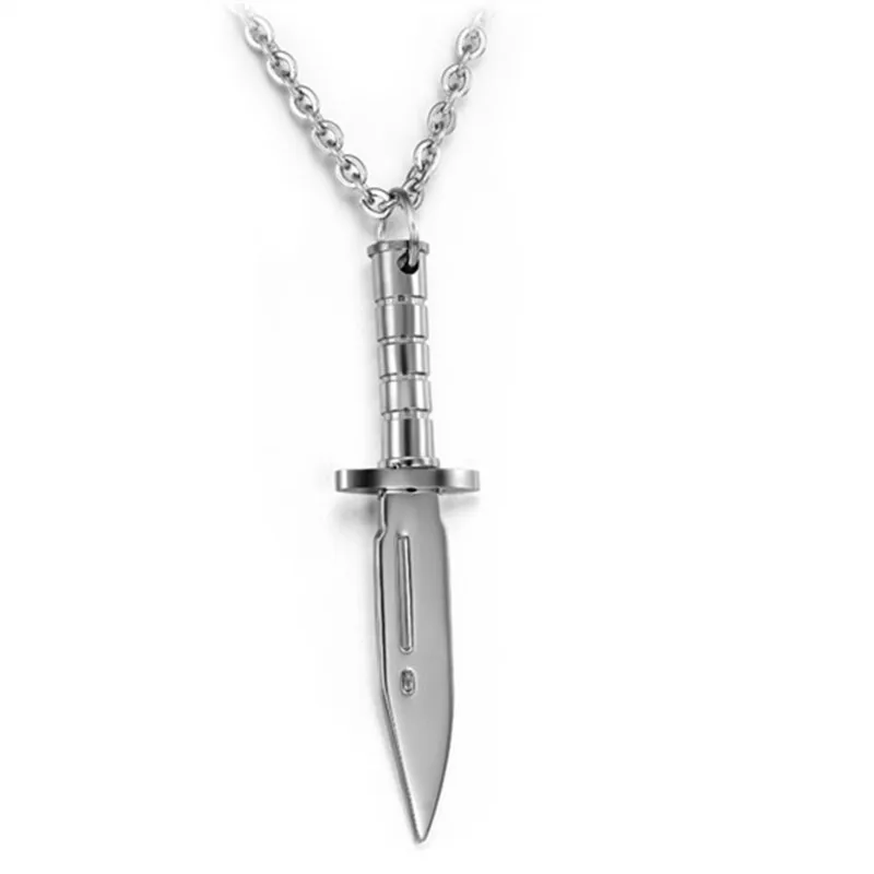 Dagger Knife Pendants Fashion Accessories Personalized Male Gift