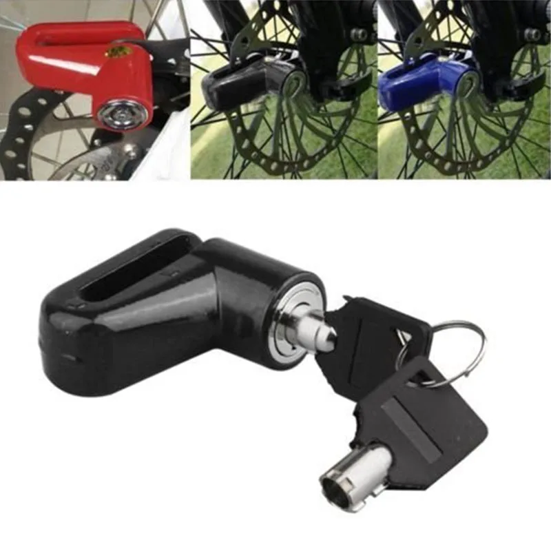 Mayitr Safety Anti-theft Heavy Duty Motorcycle Disk Brake Rotor Lock for Moped Scooter Theft Protection Motorcycle Accessories