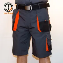 Мужские холщовые шорты с несколькими карманами, Карго, короткие, Оксфорд, износостойкие, до колен, брендовая одежда, повседневные шорты для мужчин, ID701