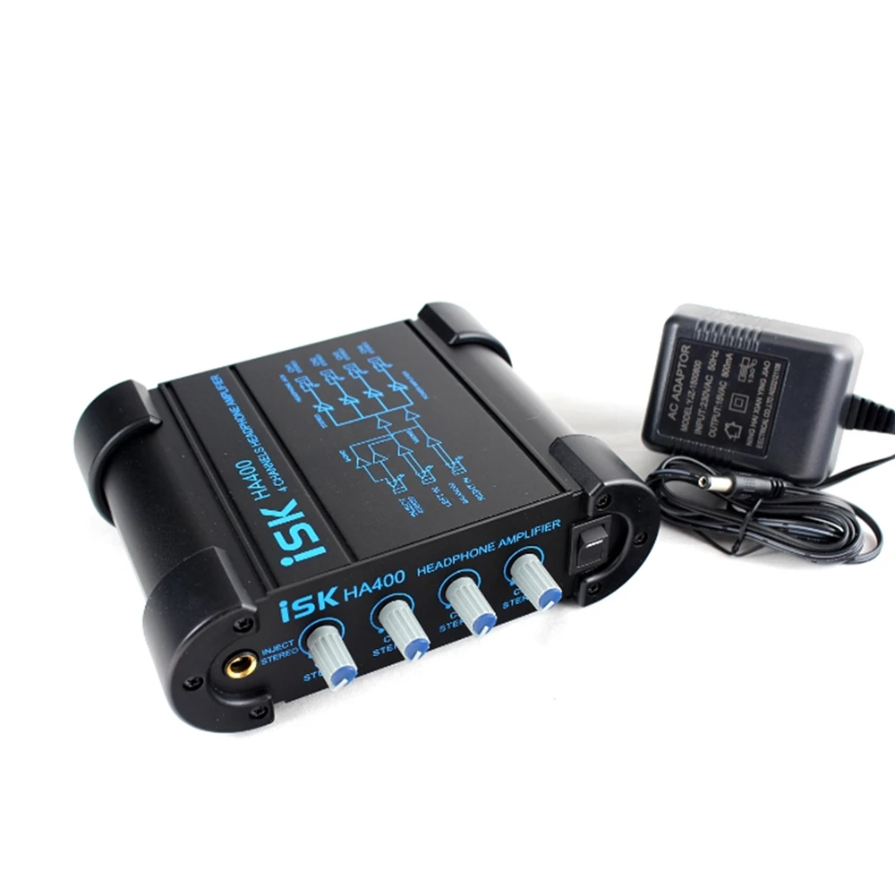 ISK HA400 Powerful Portable Dual Electron Tube Headphone Amplifier Mini AMP Mobile Phone Music Headset amplifier ISK HA400 Powerful Portable Dual Electron Tube Headphone Amplifier Mini AMP Mobile Phone Music Headset amplifier