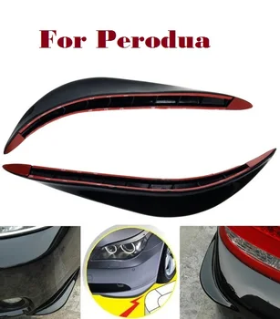 

2PCS Car crash bar rubber bumper anti-rub Auto stickers for Perodua Kancil Kelisa Kembara MyVi Nautica Viva car styling