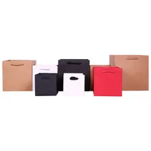 Большой размер Золотой подарок свадебные бумажные подарочные пакеты коробка сумки Подарочный пакет из крафт-бумаги для пижам одежда пакет мешок Пользовательский логотип