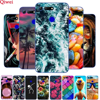 

For Huawei Honor View 20 Case Soft TPU Silicone Fundas For Huawei Honor V20 Case Cover Coque V 20 Honor V20 Clear Capas Animals