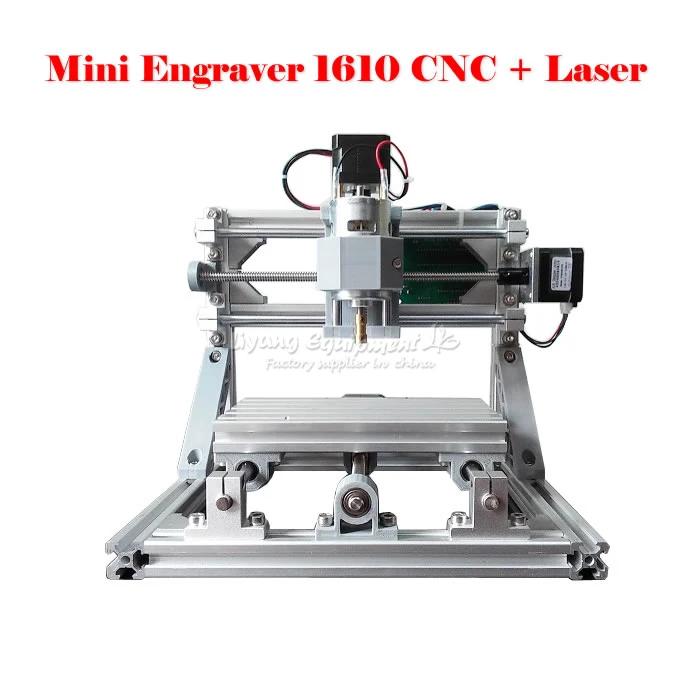 New Laser CNC 2 In 1 Mini CNC 1610 500mw Laser CNC Engraving Machine Wood Carving