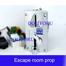 Секретный реквизит для побега камера монетных органов монета, монетный замок вставить номер побега игра реквизит