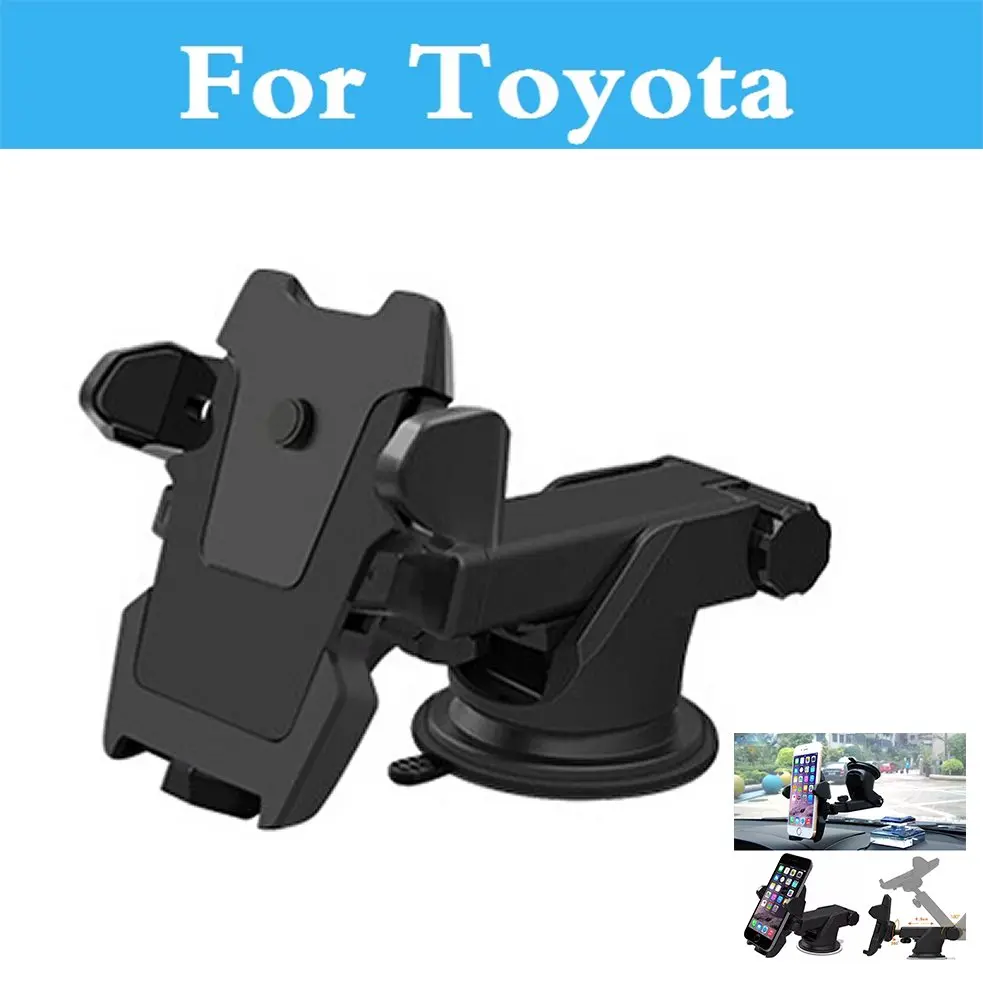 360 Degree Windshield Mount Mobile Phone Bracket Stands Holder For
