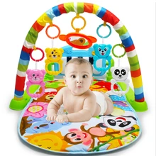 Baby Play Mat Rug Toys Kid Crawling Music Play Game Developing Mat with Piano Keyboard Infant Carpet Education Rack Toy play floor piano kid stepping toys electronic music keyboard giant mat dance exercise mat sport toys for kids children