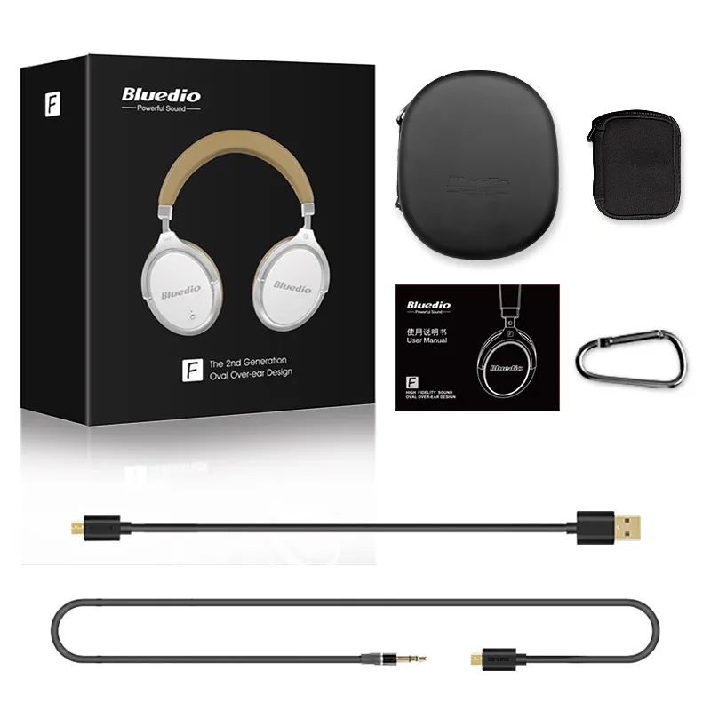 Bluedio F2 гарнитура с ANC беспроводные Bluetooth наушники микрофоном Поддержка музыки|bluedio