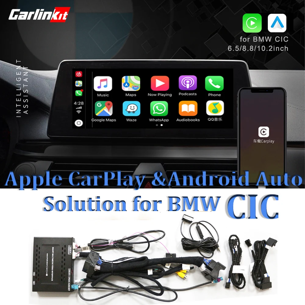 

carlinkit Reversing Camera Interface Module for BMW With CIC System With Carplay Mirroring