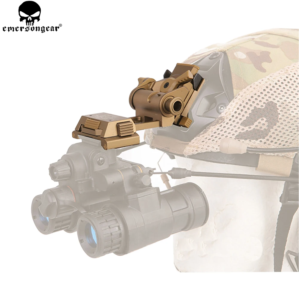 EMERSON Helmet L4G24 NVG Mount для очков ночного видения AN/PVS 7 14 15 18 21 MICH ACH EM7883| |