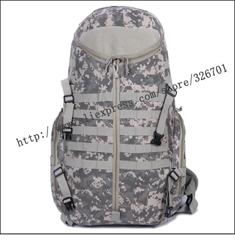 Высококачественный большой вместительный военный рюкзак для путешествий, Мужской многофункциональный рюкзак, рюкзак, сумка - Цвет: ACU
