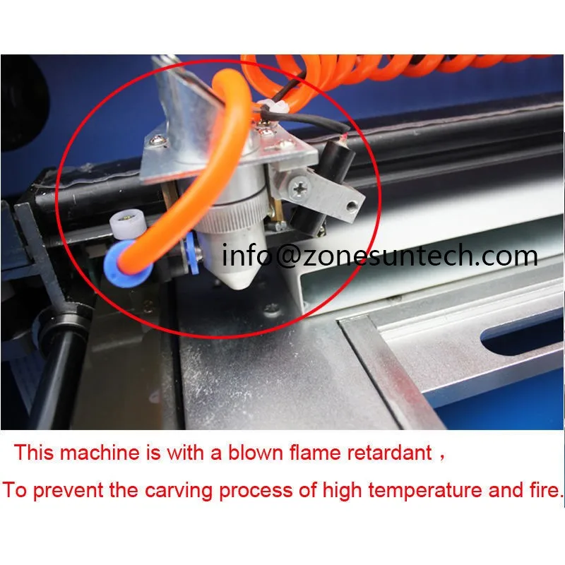 ZONESUN 110/220 В 40 Вт 3020 лазер, CO2 гравировальный станок, лазерный фрезерный станок для кожи, хрустального дерева, органического пластика abrics