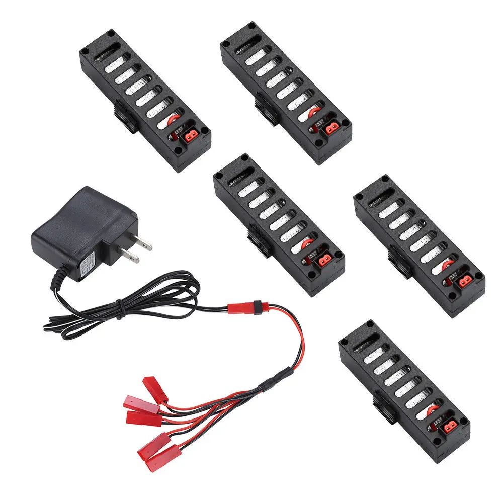 TOMLOV 5x3 7 V 500mAh Li Po аккумуляторная батарея + зарядный разъем 1v5 кабель для JY018 RC