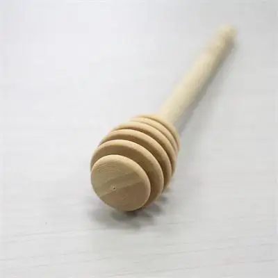 Новые поступления 1 шт. деревянный Мёд ложка Кофе мешалку Мёд Медведицы Стик для Мёд Jar длинной ручкой палочки для смешивания палочкой